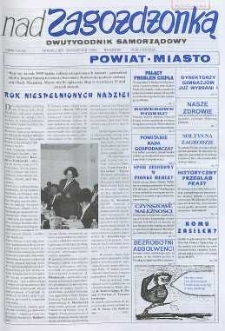 Nad Zagożdżonką, 1999, nr 8