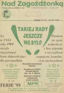 Nad Zagożdżonką, 1995, nr 2