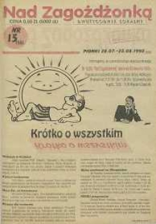 Nad Zagożdżonką, 1995, nr 15
