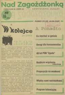 Nad Zagożdżonką, 1995, nr 16
