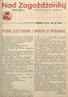 Nad Zagożdżonką, 1994, nr 20