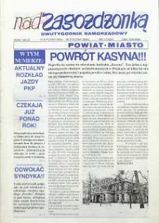Nad Zagożdżonką, 2004, nr 1