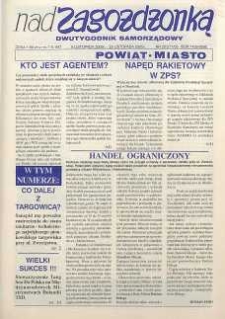 Nad Zagożdżonką, 2005, nr 20