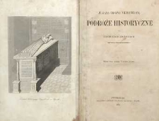 Podróże historyczne po ziemiach polskich od 1811 do 1828 roku