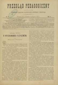 Przegląd Pedagogiczny, 1887, R. 6, nr17