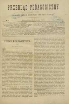 Przegląd Pedagogiczny, 1889, R. 8, nr 2