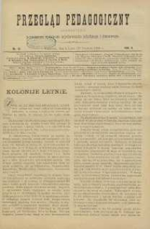 Przegląd Pedagogiczny, 1889, R. 8, nr 13