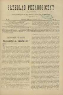 Przegląd Pedagogiczny, 1889, R. 8, nr 16