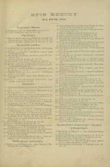 Przegląd Pedagogiczny, 1889, R. 8, spis rzeczy