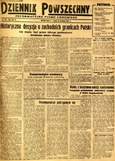 Dziennik Powszechny, 1946, R. 2, nr 257