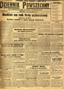 Dziennik Powszechny, 1946, R. 2, nr 261