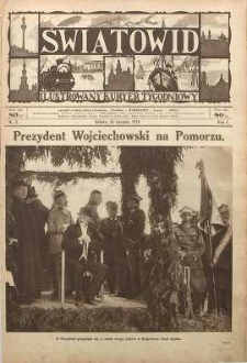 Światowid : Ilustrowany kuryer tygodniowy, 1924, R. 1, nr 2