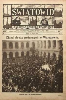 Światowid : Ilustrowany kuryer tygodniowy, 1924, R. 1, nr 3