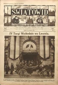 Światowid : Ilustrowany kuryer tygodniowy, 1924, R. 1, nr 6