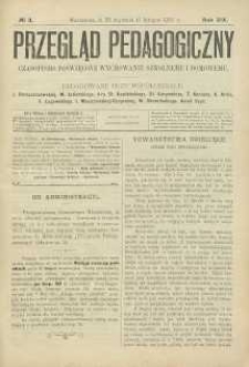 Przegląd Pedagogiczny, 1900, R. 19, nr 3