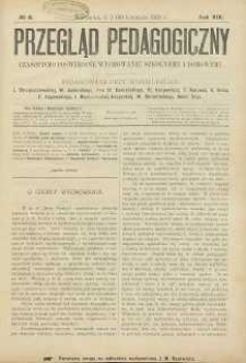 Przegląd Pedagogiczny, 1900, R. 19, nr 8