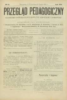 Przegląd Pedagogiczny, 1900, R. 19, nr 13
