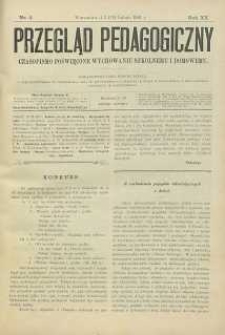 Przegląd Pedagogiczny, 1901, R. 20, nr 4