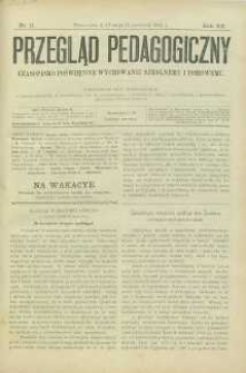 Przegląd Pedagogiczny, 1901, R. 20, nr 11