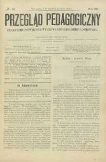 Przegląd Pedagogiczny, 1901, R. 20, nr 13
