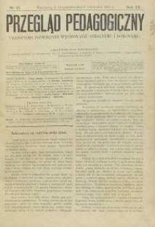 Przegląd Pedagogiczny, 1901, R. 20, nr 21