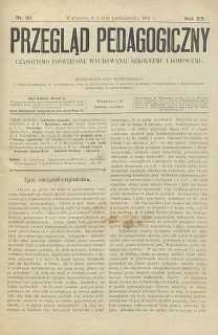 Przegląd Pedagogiczny, 1901, R. 20, nr 20
