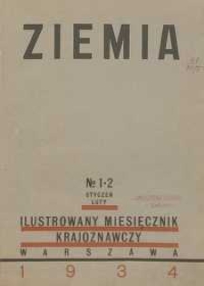 Ziemia, 1934, R. 24, nr 1/2