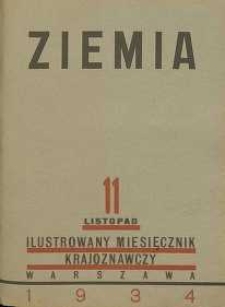 Ziemia, 1934, R. 24, nr 11