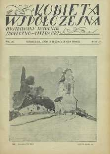 Kobieta współczesna : Ilustrowany tygodnik społeczno-literacki, 1928, R. 2, nr 36