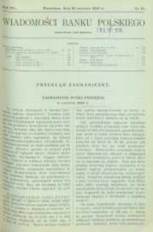 Wiadomości Banku Polskiego, 1938, R. 15, nr 12
