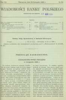 Wiadomości Banku Polskiego, 1938, R. 15, nr 22