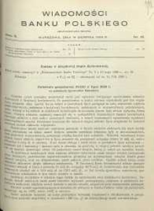 Wiadomości Banku Polskiego, 1933, R. 10, nr 15