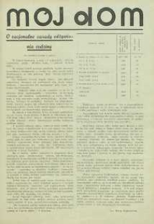 M&oacute;j Dom, 1931, R. 5, nr 39