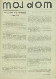 M&oacute;j Dom, 1931, R. 5, nr 40