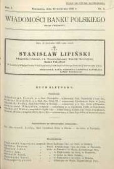 Wiadomości Banku Polskiego : Dział urzędowy, 1935, R. 1, nr 2