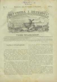 Przyroda i Przemysł, 1872, R. 1, nr 1