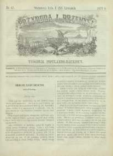 Przyroda i Przemysł, 1872, R. 1, nr 47
