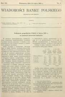 Wiadomości Banku Polskiego, 1935, R. 12, nr 5