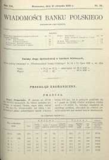 Wiadomości Banku Polskiego, 1935, R. 12, nr 16