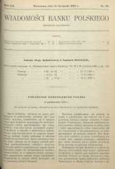 Wiadomości Banku Polskiego, 1935, R. 12, nr 21