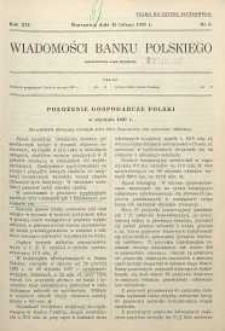 Wiadomości Banku Polskiego, 1937, R. 14, nr 3
