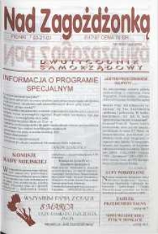 Nad Zagożdżonką, 1997, nr 5