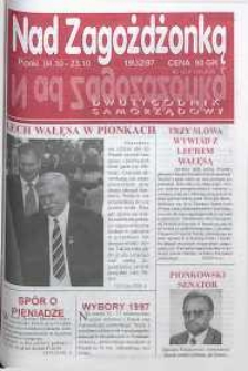 Nad Zagożdżonką, 1997, nr 19