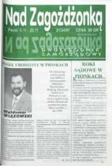 Nad Zagożdżonką, 1997, nr 21