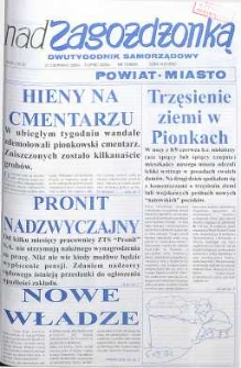 Nad Zagożdżonką, 2000, nr 12