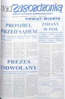 Nad Zagożdżonką, 2000, nr 13