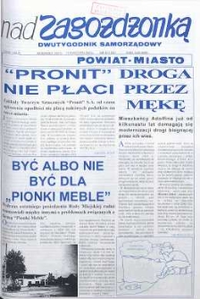 Nad Zagożdżonką, 2001, nr 5