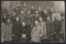 Publiczna Szkoła Podstawowa Jachowicza w Radomiiu 1945 r.