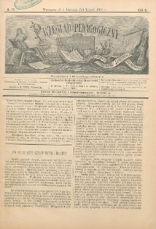 Przegląd Pedagogiczny, 1891, R. 10, nr 15