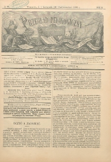 Przegląd Pedagogiczny, 1891, R. 10, nr 21